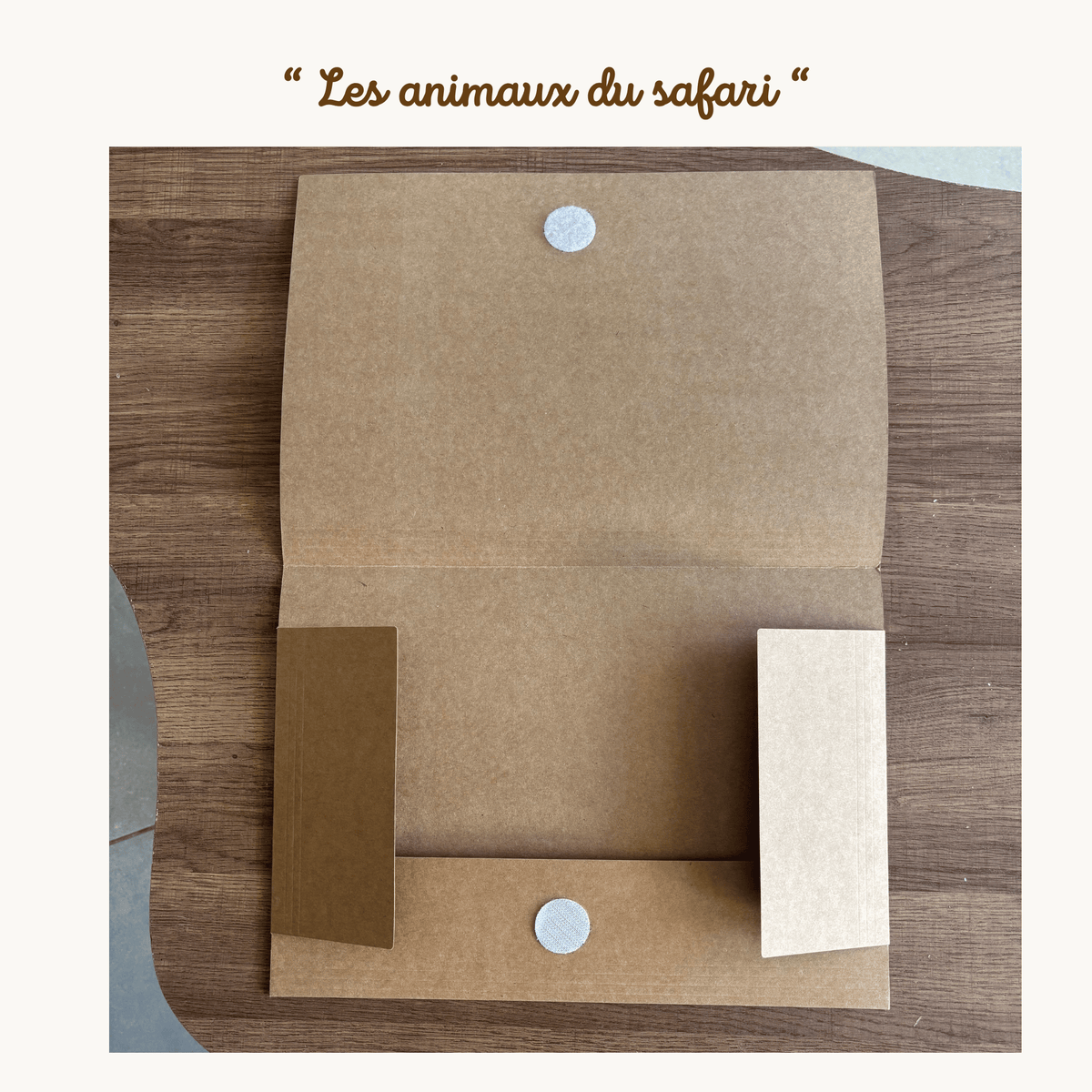 Pochette de planches d'activités éducatives à scratch "Les animaux du safari"