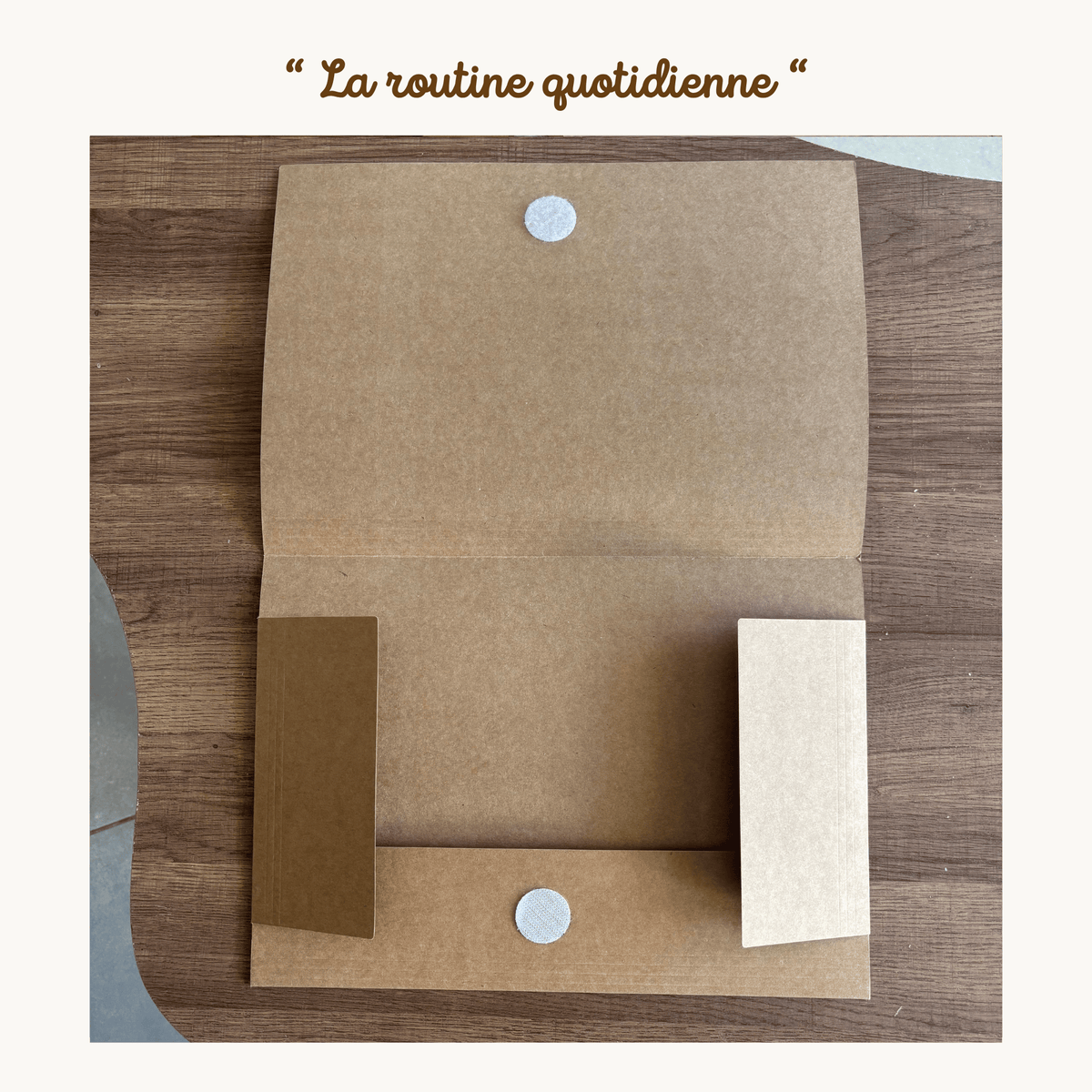 Pochette de planches d'activités éducatives à scratch "La routine quotidienne"
