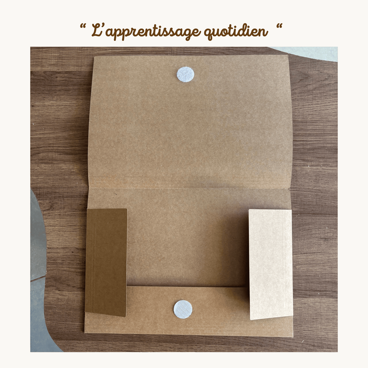 Pochette de planches éducative à scratch "L'apprentissage quotidien"