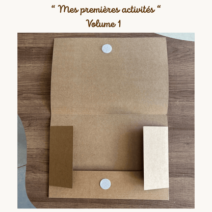 Pochette de planches d'activités éducatives à scratch "Mes premières activités Volume.1"