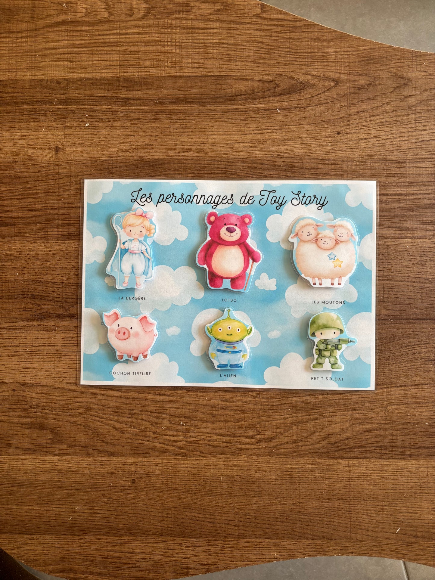 Pochette de planches éducative à scratch “ Toy Story “ ⭐️