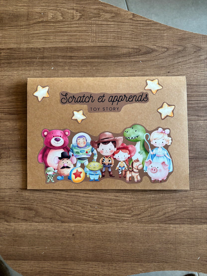 Pochette de planches éducative à scratch “ Toy Story “ ⭐️
