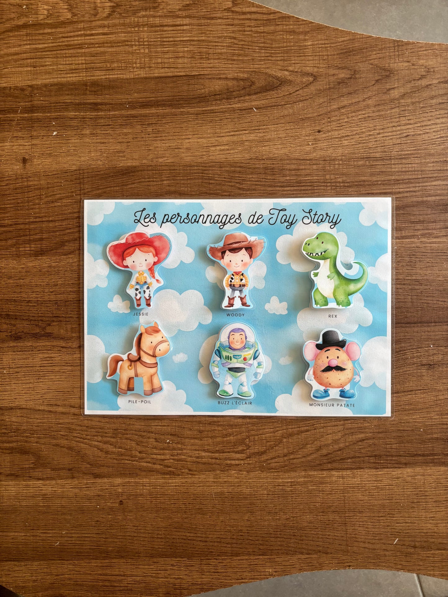 Pochette de planches éducative à scratch “ Toy Story “ ⭐️